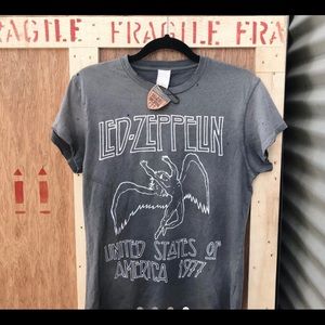 COPY - Madeworn Led Zeppelin United ‘77 Crew Tee